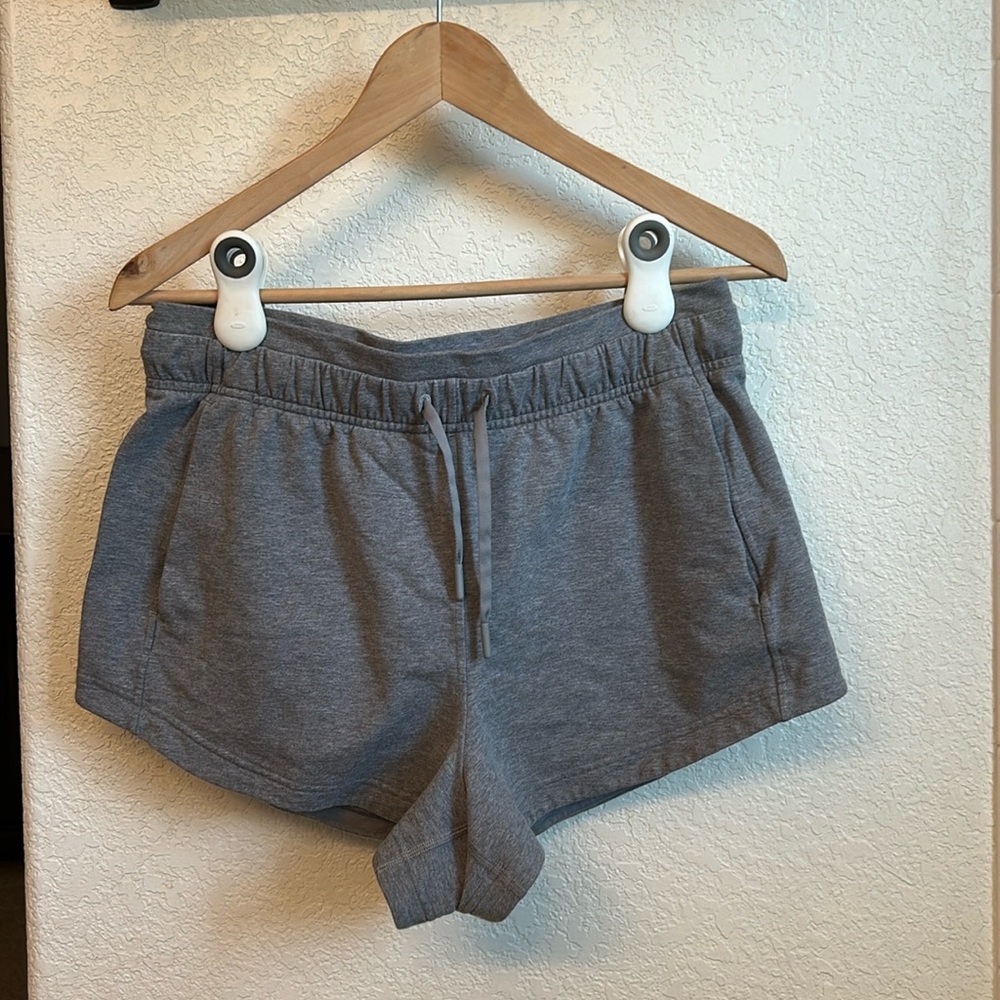 Lululemon Inner Glow Short Terry Heathered Core Ultra Medium Grey